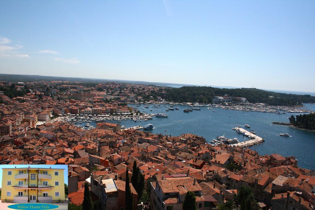 Yellow House Pula Apartment Bagian luar foto